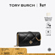 Tory Burch 湯麗柏琦【新年禮物】 KIRA 菱格紋迷你錢(qián)夾鏈條包TB 158624 黑色 001 OS