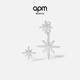 APM Monaco六芒星不對稱(chēng)銀耳釘耳環(huán)耳墜耳飾時(shí)尚飾品新年禮物