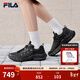 FILA 斐樂(lè )官方男鞋TRUFFLE老爹鞋2026春季新款蘑菇鞋休閑鞋運動(dòng)鞋 黑-BK 42
