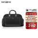 新秀麗（Samsonite）旅行包休閑手提包時(shí)尚大容量多隔層行李袋可掛靠拉桿箱TO0黑色