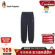 暇步士（Hush Puppies）童裝男童長(cháng)褲春秋大童兒童寬松運動(dòng)褲子衛褲 藏藍   140   