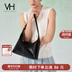 VANESSA HOGAN VH女包冉冉hobo包通勤手提包油蠟牛皮斜挎單肩包生日禮物送女友