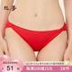 絲界真絲內褲女抗菌舒適無(wú)痕褲衩100%桑蠶絲蝴蝶結蕾絲純色三角褲短褲
