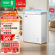 容聲（Ronshen）100L單溫家用冰柜微霜PCM抗菌內膽深冷鎖鮮一級能效節能冷柜BD/BC-100E10HNLAJ國家補貼