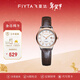 飛亞達（FIYTA）【新年禮物】手表女經(jīng)典系列女士石英表防水鑲鉆時(shí)尚女表送女友 【暢銷(xiāo)】棕色牛皮帶