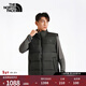 北面（The North Face）羽絨馬甲男600蓬鵝絨防潑濺防風(fēng)休閑羽絨保暖背心25秋冬新款|8GK2 JK3/宇宙黑 L /175