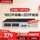華為數通智選千兆交換機16口千兆電口+2口光纖口以太網(wǎng)絡(luò )網(wǎng)線(xiàn)分線(xiàn)器集線(xiàn)器5口8口家用企業(yè)級S100-16T2S