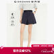佐丹奴休閑短褲女夏季新款純棉紐扣松緊腰寬松薄款褲子女05405309