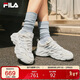 FILA 斐樂(lè )官方【楊冪同款】女鞋蕨草鞋2代老爹鞋秋季透氣休閑鞋運動(dòng)鞋