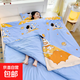 A類(lèi)全棉睡袋防踢被子神器加厚兒童中大童0-18歲被芯可洗四季通用 吉咪兔-領(lǐng)航員【防踢被神器】 大號外套+大豆內膽一厚一薄送枕套枕芯