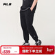 MLB休閑褲女男運動(dòng)褲工裝褲25新款小logo束腳長(cháng)褲3APTB0151-50BKS