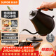 蘇泊爾（SUPOR）電水壺熱水壺 0.8L手沖咖啡壺長(cháng)嘴細口茶藝壺 燒水壺 304不銹鋼  泡茶壺 SW-08C01