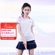 川崎（KAWASAKI）羽毛球服女神運動(dòng)套裝女夏季短袖T恤運動(dòng)裙繁花似錦運動(dòng)服速干衣 女款圓領(lǐng)短袖T恤 A2948 霜白色 L
