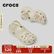 CROCS卡駱馳厚底云朵洞洞鞋時(shí)尚百搭戶(hù)外沙灘鞋女鞋|206750 骨白色-2Y2(含智必星) 38 (240mm)