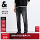 杰克·瓊斯（JACK&JONES） 男裝秋季牛仔褲修身版型時(shí)尚雙側插袋零錢(qián)袋皮標長(cháng)褲225332072