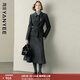 顏域羊毛毛呢短外套半身裙兩件裝女2025冬季新款職業(yè)氣質(zhì)穿搭套裝 深灰 S