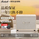 馬歇爾（Marshall）【只換不修】WOBURN III音箱 無(wú)線(xiàn)藍牙立體聲臺式音箱搖滾家用重低音炮3代音響 新年禮物 奶白色
