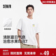 森馬（Semir）短袖T恤男純棉內搭2025夏季情侶裝水果印花上衣時(shí)尚109325100216