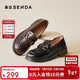 森達樂(lè )福鞋女商場(chǎng)同款馬銜扣學(xué)院風(fēng)單鞋XLV01AA5 黑色 38