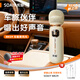 索愛(ài)（soaiy）MK29車(chē)載麥克風(fēng)無(wú)線(xiàn)藍牙KTV話(huà)筒FM調頻汽車(chē)K歌唱歌吧全民K歌