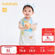 巴拉巴拉寶寶連體衣嬰兒衣服哈衣爬服女童2024夏裝可愛(ài)洋氣萌208224120202