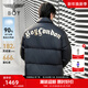 BOY LONDON【哥特世家】冬燙金黑色保暖90絨短羽絨服男女款N28912 黑色N28912 全新升級 M