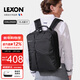 樂(lè )上（LEXON）雙肩包電腦包15.6/16英寸筆記本背包男雙隔層書(shū)包旅行防潑水黑色