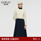歌莉婭（GOELIA）一整套時(shí)尚穿搭高級感歐若風(fēng)小香風(fēng)套裝1CCCAB050 05W米白 S
