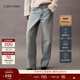 Calvin KleinJeans四季款女士經(jīng)典美式潮流復古ck純棉淺藍色洗水寬松牛仔褲 VSJ-牛仔淺藍 27
