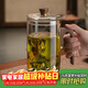 格娜斯高硼硅大容量玻璃杯1000ml大號泡茶杯個(gè)人專(zhuān)用辦公室男士喝水杯子
