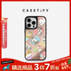 CASETIFY 馬卡龍貓咪 適用于iphone16/15/14  Pro/Max手機殼 鏡面黑框Magsafe iPhone 16 Pro Max