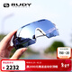 RUDY PROJECT璐迪騎行眼鏡智能變色太陽(yáng)鏡自行車(chē)跑步運動(dòng)墨鏡日夜可用CUTLINE 光澤白/白/光致變色鍍膜黑