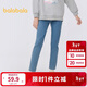 巴拉巴拉女童牛仔褲2025春裝兒童小腳褲子中大童時(shí)尚繡花長(cháng)褲209125108005