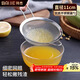 拜杰不銹鋼漏勺細網(wǎng)豆漿果汁牛奶過(guò)濾網(wǎng)篩超漏網(wǎng)勺打沫勺帶掛鉤