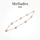 墨利亞（Meliades）珍珠滿(mǎn)天星手鏈淡水珍珠14K包金鏈閨蜜禮物新款項鏈 珍珠手鏈款