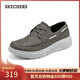斯凱奇（Skechers）新年禮物商務(wù)休閑皮鞋男士2026春季新款軟底舒適通勤工作鞋205702