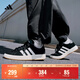 adidas「面包鞋」GRAND COURT BASE 00s休閑低幫板鞋男女阿迪達斯 黑色/白色/樹(shù)脂黃(推薦女生選小半碼)   42