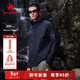 猛犸象（MAMMUT）【紅標】Macun 2.0 男士戶(hù)外防風(fēng)防潑水連帽夾克外套軟殼 黑色 M
