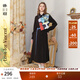 兩三事秋季連衣裙女2025新款黑色內搭長(cháng)裙設計感長(cháng)袖裙子諸神藝境 黑色 S
