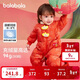 巴拉巴拉寶寶連體衣新生兒衣服羽絨哈衣爬服春裝2025新年季萌208125120201
