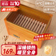 湘森 實(shí)木烤火爐取暖器家用電火桶暖腳神器節能深桶冬季辦公室電暖器電烤腳烤火箱加深桌下烤火器SN 60*40*40CM豪華深桶【過(guò)熱保護+低耗省電】