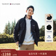 Tommy Hilfiger【可收納帽】出走都市25秋男裝風(fēng)衣款軟殼夾克/休閑立領(lǐng)外套