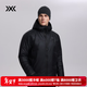 XBIONIC海貍200g金標P棉保暖連帽棉服男加厚棉衣抗寒防風(fēng)冬季新品 暗夜黑 M