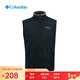 哥倫比亞哥倫比亞抓絨馬甲男商場(chǎng)同款秋冬戶(hù)外休閑保暖通勤純色抓絨衣背心 009 M