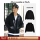 Abercrombie & Fitch經(jīng)典小麋鹿圖案保暖抓絨廓形衛衣外套25秋冬男裝122-5540 黑色 S (175/92A) 尺碼偏大，建議小一碼