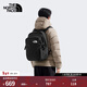 北面（The North Face）雙肩背包情侶款大容量書(shū)包舒適通勤電腦倉旅行包25秋冬上新|8B1Z KX7/宇宙黑 25升/450*340*185mm