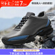 何金昌【耐磨防滑】?jì)仍龈咝?CM休閑運動(dòng)徒步登山鞋軟面舒適跑步鞋子 灰色K05B5071 42