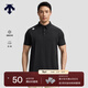 DESCENTE迪桑特TRAINING系列綜訓訓練運動(dòng)健身男士短袖POLO衫 BK-黑色 XL (180/100A)