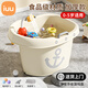 iuu兒童泡澡桶 加厚寶寶洗澡桶 嬰兒洗澡盆游泳桶家用沐浴桶洗澡神器 【0-5歲適用】加厚泡澡桶 材質(zhì)：食品級PP原料，三層加厚