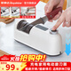榮事達（Royalstar）電動(dòng)磨刀器家用快速磨菜刀神器專(zhuān)業(yè)開(kāi)刃工具廚師廚房剪刀磨刀石全自動(dòng)磨刀機 【白色】無(wú)線(xiàn)電動(dòng)磨刀器+四段精鋼精細打磨 底部附防滑+可拆洗磨砂輪+快捷啟動(dòng)